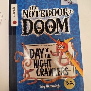 The Notebook of Doom: Day of the Night Crawlers by Troy Cummings
